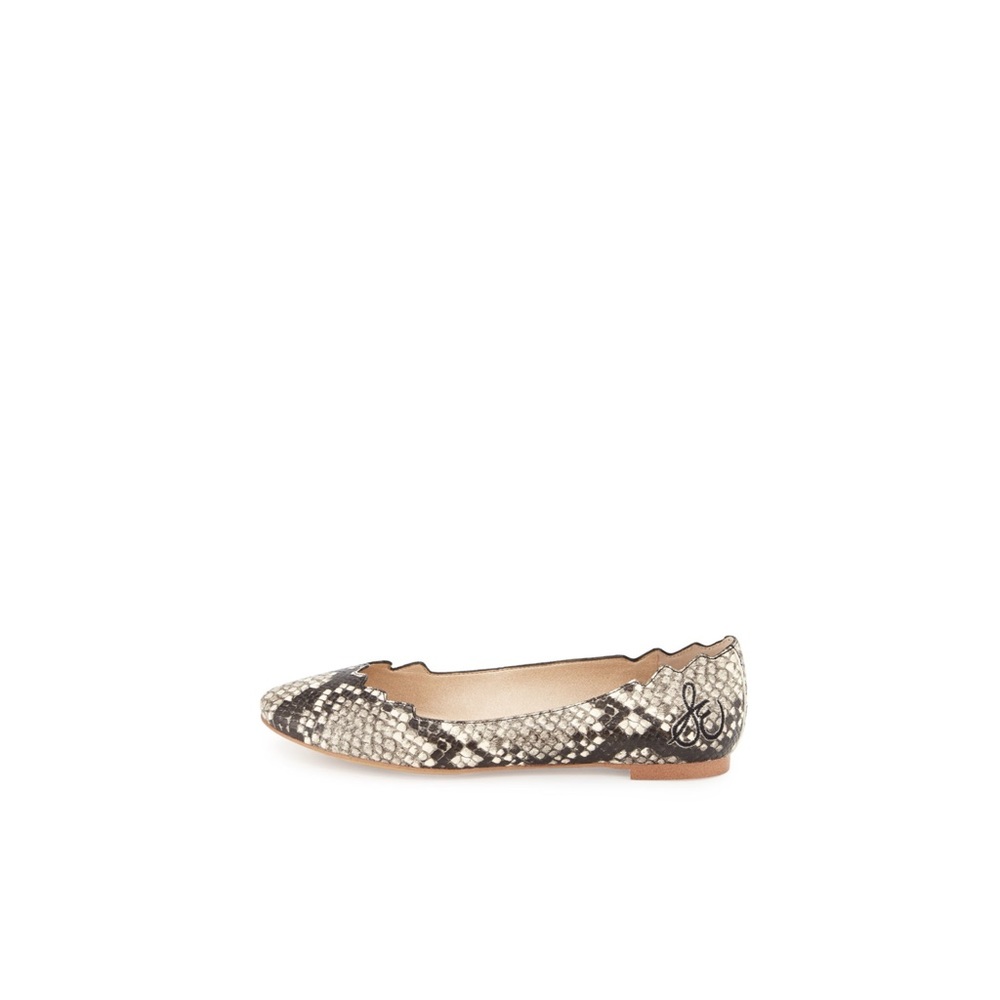 Sam Edelman Augusta Snake Embossed Flats